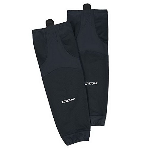 CCM SX6000 Performance Mesh Hockey Socks, Black (Senior 30")