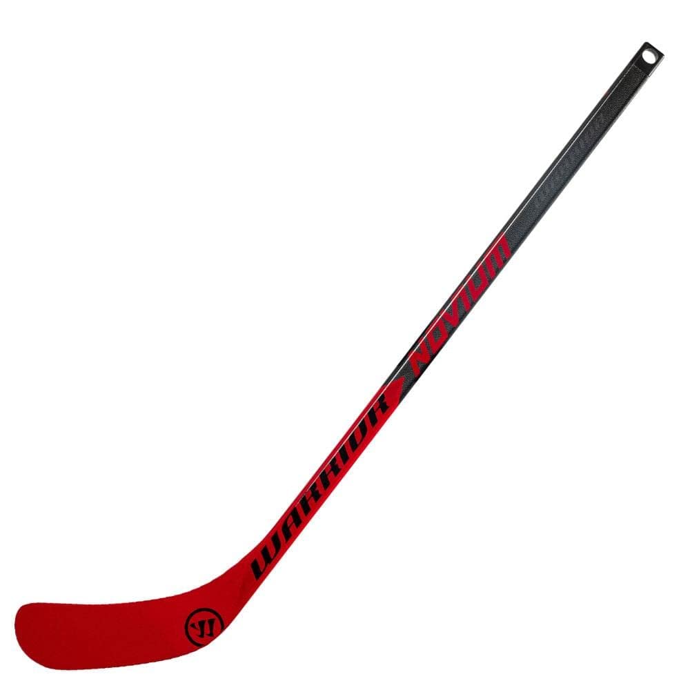 Warrior Novium Mini Hockey Stick (Right Hand, Black/Red)