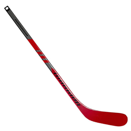 Warrior Novium Mini Hockey Stick (Right Hand, Black/Red)
