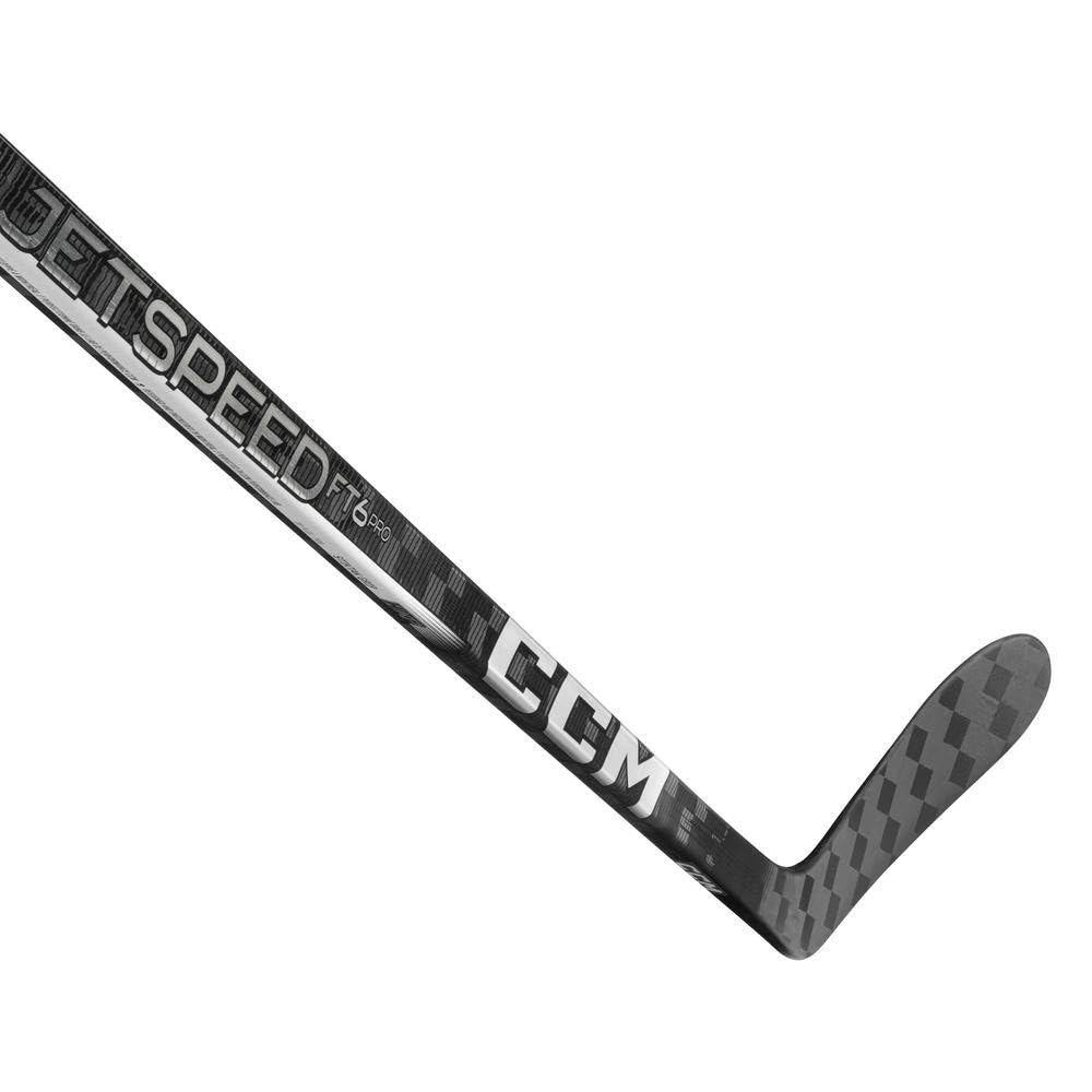 CCM Jetspeed FT6 PRO Chrome Color Ice Hockey Stick Senior (Flex: 85, Bend: P29, Right Side)