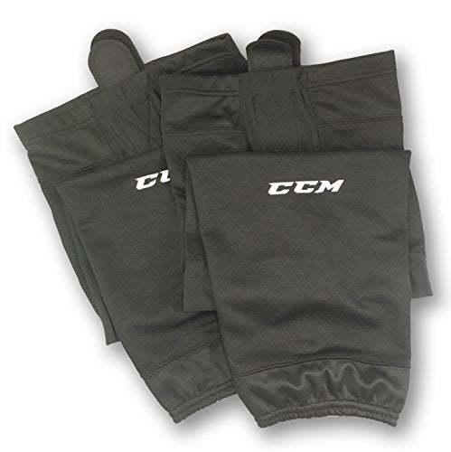 CCM SX6000 Performance Mesh Hockey Socks, Black (Senior 30")