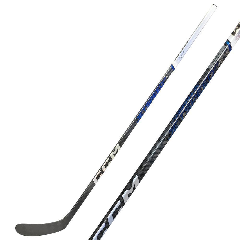 CCM Jetspeed FT6 PRO Blue Color Ice Hockey Stick, Intermediate (Flex: 65, Bend: P29, Left Side)