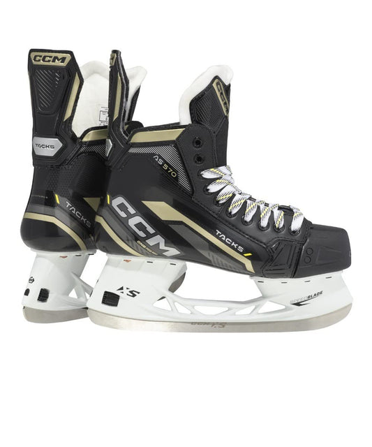 CCM Super Tacks AS-570 Senior Ice Skates, Size: 8.5 = 44, Width: Regular (Medium Profile)